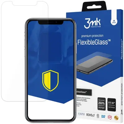 APPLE IPHONE X - 3MK FLEXIBLEGLASS