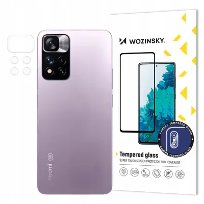 WOZINSKY SZKŁO HARTOWANE NA CAŁY APARAT KAMERĘ DO XIAOMI REDMI NOTE 11 PRO+
