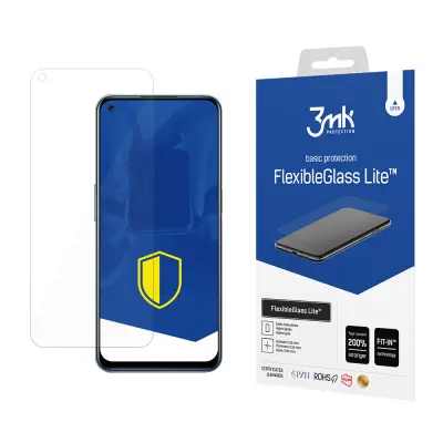 3MK FLEXIBLEGLASS SOLID KALJENO STEKLO ZA POKROV OHIŠJA REALME V13 5G