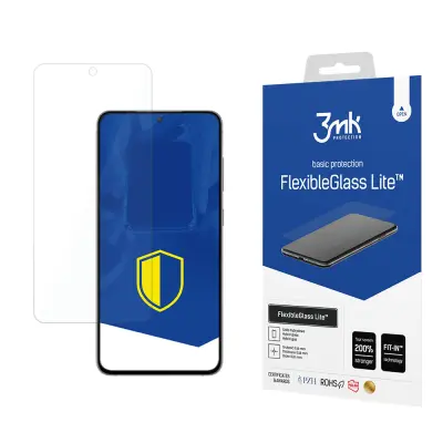 3MK FLEXIBLEGLASS LITE ZA SAMSUNG GALAXY S21 FE 5G KALJENO STEKLO