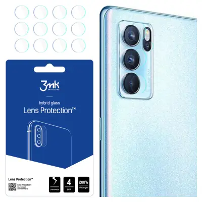 3MK ZAŠČITA ZA LEČE ZA OPPO RENO 6 PRO 5G PENM00 KALJENO STEKLO