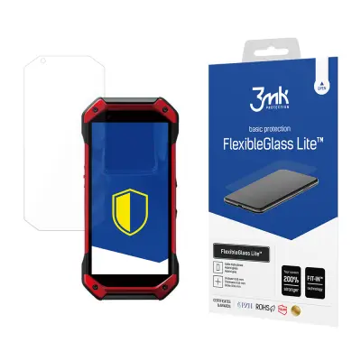 3MK FLEXIBLEGLASS LITE ZA OHIŠJE IZ KALJENEGA STEKLA KYOCERA TORQUE 5G