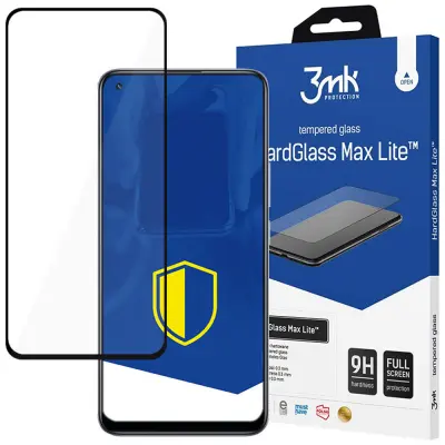 3MK HARDGLASS MAX SOLID KALJENO STEKLO ZA REALME 8 5G ZAŠČITNO