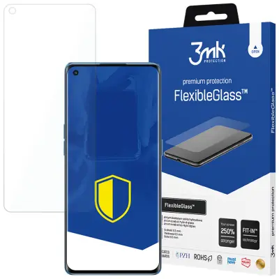 3MK FLEXIBLEGLASS ZA OPPO RENO 6 5G POKROV OHIŠJA IZ KALJENEGA STEKLA