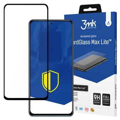 3MK HARDGLASS MAX LITE ZA XIAOMI MI 11I 5G ČRNO KALJENO STEKLO