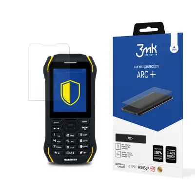 MYPHONE HAMMER DELTA OVITEK OVITEK ZA TELEFON 3MK ARC+ ANTISOCK
