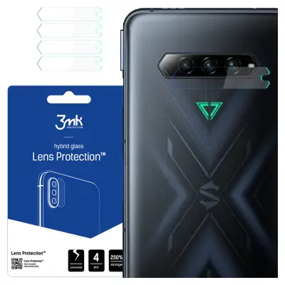 XIAOMI BLACK SHARK 4 PRO 5G ZAŠČITNO STEKLO 3MK ZAŠČITA ZA LEČE ZA TELEFON
