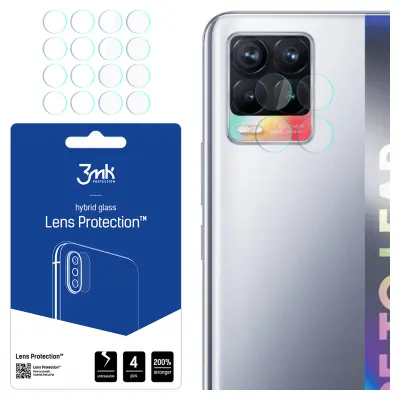 OVITEK ZA TELEFON IZ KALJENEGA STEKLA REALME 8 4G 3MK ZAŠČITA ZA LEČE