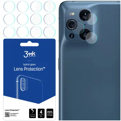 3MK ZAŠČITA LEČ HIBRIDNO STEKLO ZA KAMERO ZA OPPO FIND X3 PRO 5G