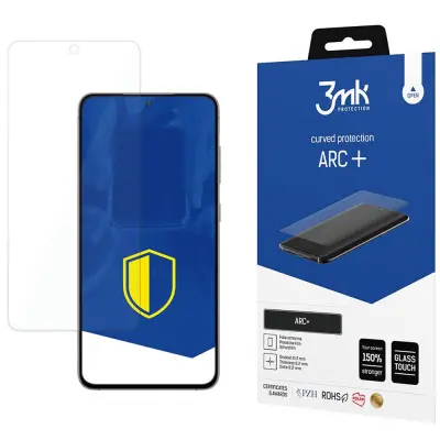 3MK ARC+ KALJENO STEKLO ZA SAMSUNG GALAXY S21 FE 5G ZAŠČITA OVITKA