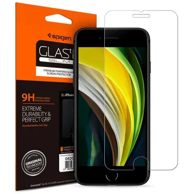 SPIGEN KALJENO STEKLO GLAS.TR SLIM ZA IPHONE 7/8/SE 2020/2022