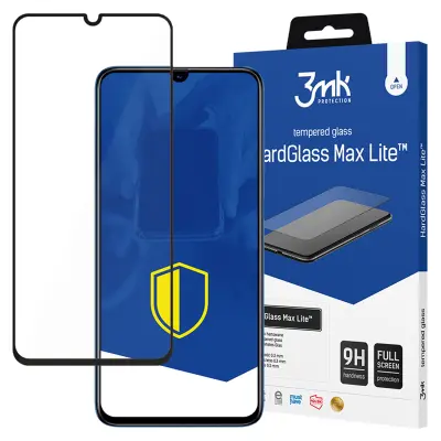 SAMSUNG GALAXY A70 BLACK - 3MK HARDGLASS MAX LITE