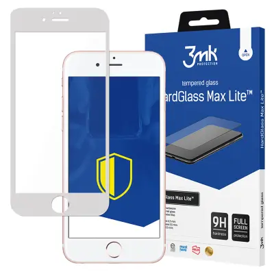 APPLE IPHONE 7/8 PLUS WHITE - 3MK HARDGLASS MAX LITE