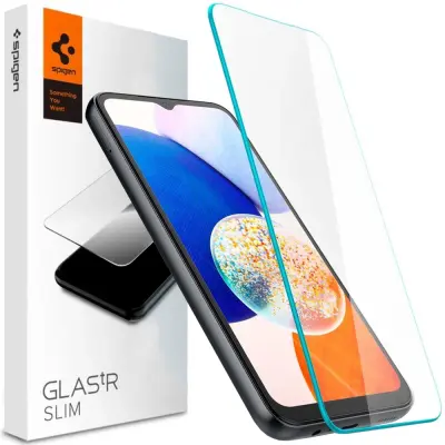 SPIGEN KALJENO STEKLO GLAS.T.R SLIM ZA SAMSUNG GALAXY A15 A25 5G 2 KOM.