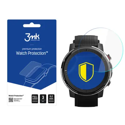XIAOMI AMAZFIT STRATOS 3 - 3MK WATCH PROTECTION V. FLEXIBLEGLASS LITE