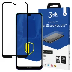 HUAWEI Y7 2019 BLACK - 3MK HARDGLASS MAX LITE