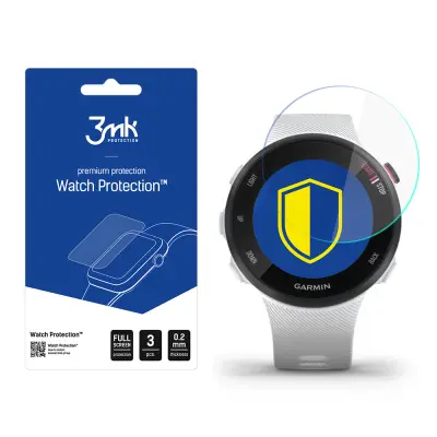 GARMIN FORERUNNER 45S - 3MK WATCH PROTECTION V. FLEXIBLEGLASS LITE