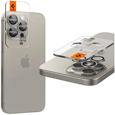 ZAŠČITNI OVITEK ZA KAMERO SPIGEN ZA IPHONE 14/15 PRO MAX TYTAN