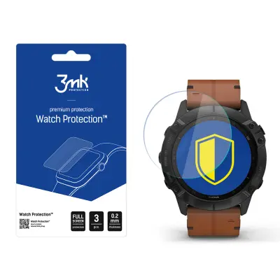 GARMIN FENIX 6X - 3MK WATCH PROTECTION V. FLEXIBLEGLASS LITE