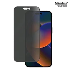 PANZERGLASS KALJENO STEKLO ANTIBACTERIAL PRIVACY ZA IPHONE 14 PRO MAX