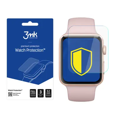 APPLE WATCH 3 38MM - 3MK WATCH PROTECTION V. ARC+