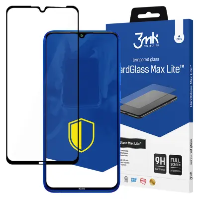 XIAOMI REDMI NOTE 8 BLACK - 3MK HARDGLASS MAX LITE