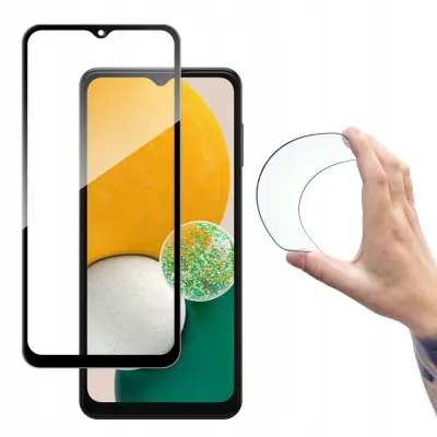 WOZINSKY FOLIA SZKLANA SZKŁO HARTOWANE Z RAMKĄ DO SAMSUNG GALAXY A13 CZARNY
