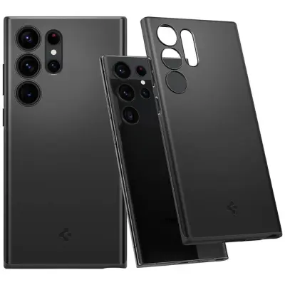 Spigen Thin Fit črna zaščitna torbica za Samsung Galaxy S24 Ultra