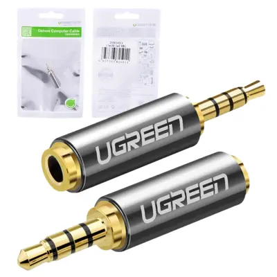 UGREEN ADAPTER AVDIO JACK 2,5 MM NA MINI JACK 3,5 MM ADAPTER KABEL