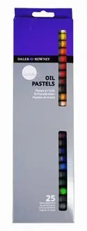 Oljni pasteli Simply, set 25