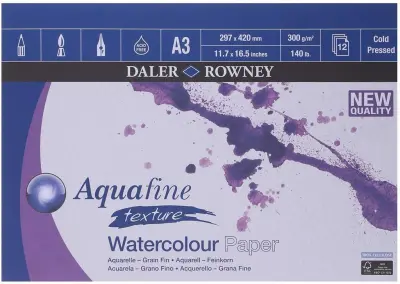 Blok akvarelni Aquafine A3 300g 12 listni CP