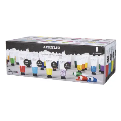 Set akrilnih barv 36x22 ml