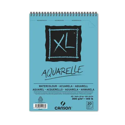 Skicirka spirala XL Watercolour A5 300 g, 20 listna, Cold Pressed