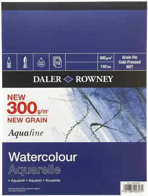 Blok akvarelni Aquafine 25,4x17,78 cm, 300g, 12 listni CP