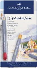 Akvarelne barvice Goldfaber Aqua set 12