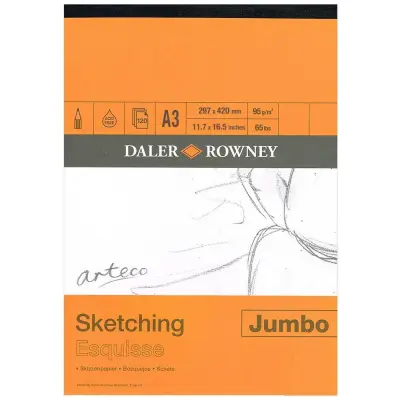 Skicirka Arteco Jumbo A3 95 g 120 listna