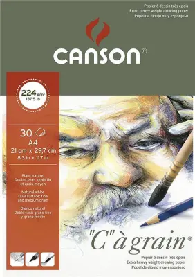 Skicirka "C" á Grain A4 224 g, 30 listna
