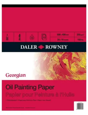 Blok za oljne barve Georgian 50,8x40,64 cm, 250g, 12 listov