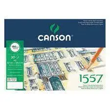 Skicirka Canson 1557 A2 180 g, 30 listna