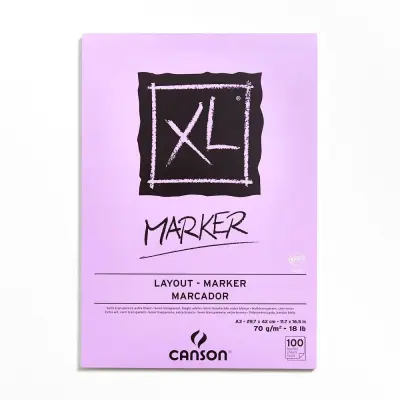 Skicirka XL Marker A3 70 g, 100 listna