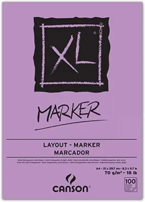 Skicirka XL Marker A4 70 g, 100 listna