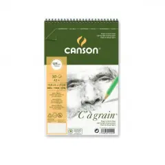 Skicirka spirala "C" á Grain A5 125 g, 30 listna