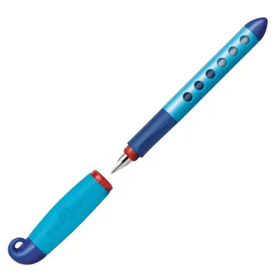 Nalivnik za levičarje Scribolino moder