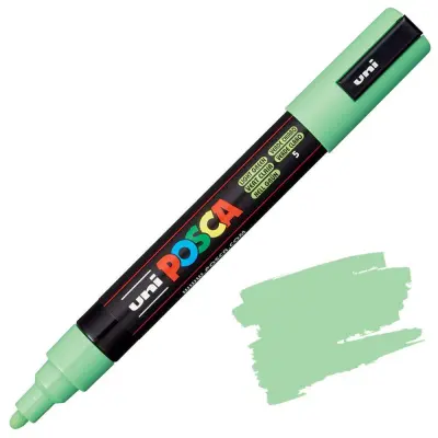 POSCA Uni flomaster; konica 1,8-2,5 mm; svetlo zelen