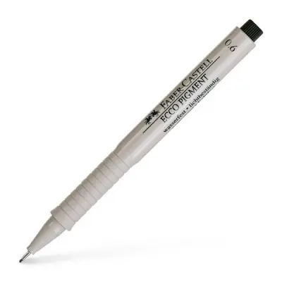Flomaster Ecco Pigment 0,6 mm črn