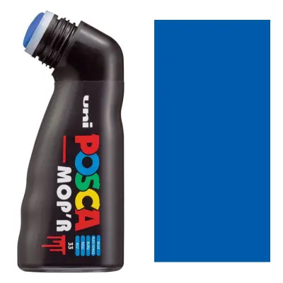 POSCA Uni flomaster; konica 3-19 mm gobica; moder