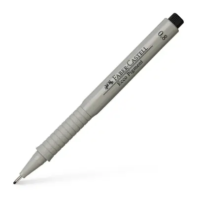 Flomaster Ecco Pigment 0,8 mm črn