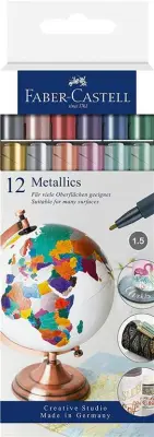 Flomastri FC Metallics set 12