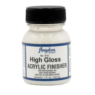 Angelus Finisher High Gloss, 29.5ml, Zaščitni lak, sijajni