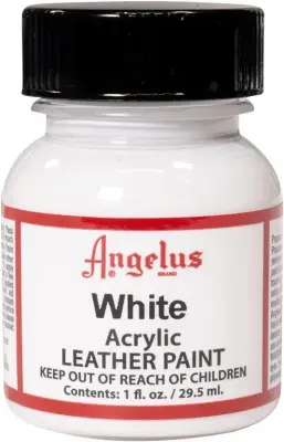 Angelus barva za usnje, Bela, 29.5ml